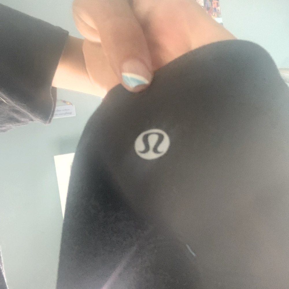 Black Lululemon pants size 6